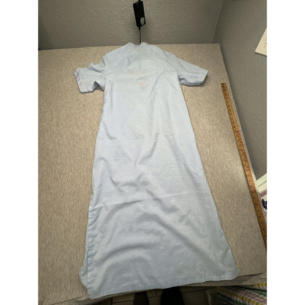 Vintage 70s Jodie Arden Asian Embroidered Nightgown Size XL - Picture 5 of 8